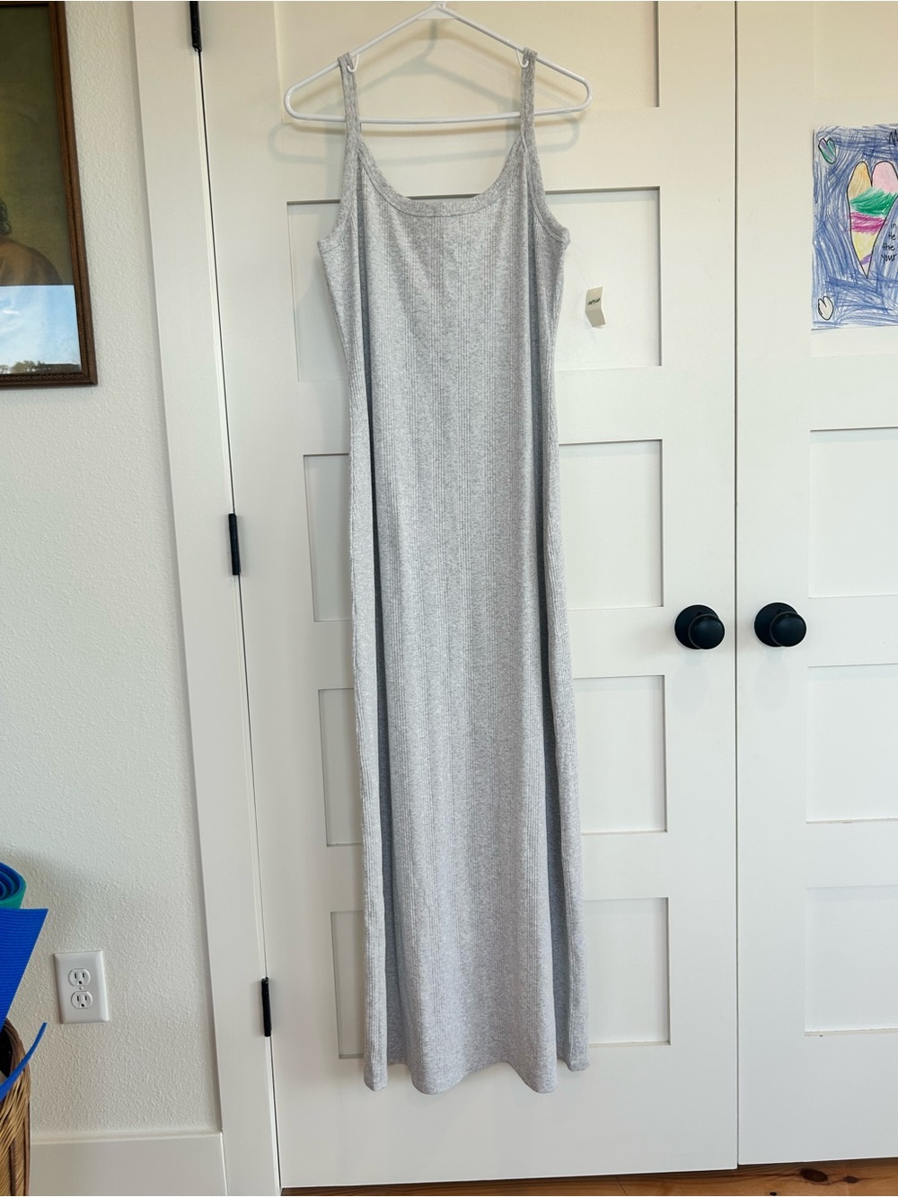 Aerie Women’s size XL Sleeveless Maxi Dress Ribbed Details Brand New Casual